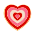 Red Metal Heart