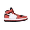 red shoe