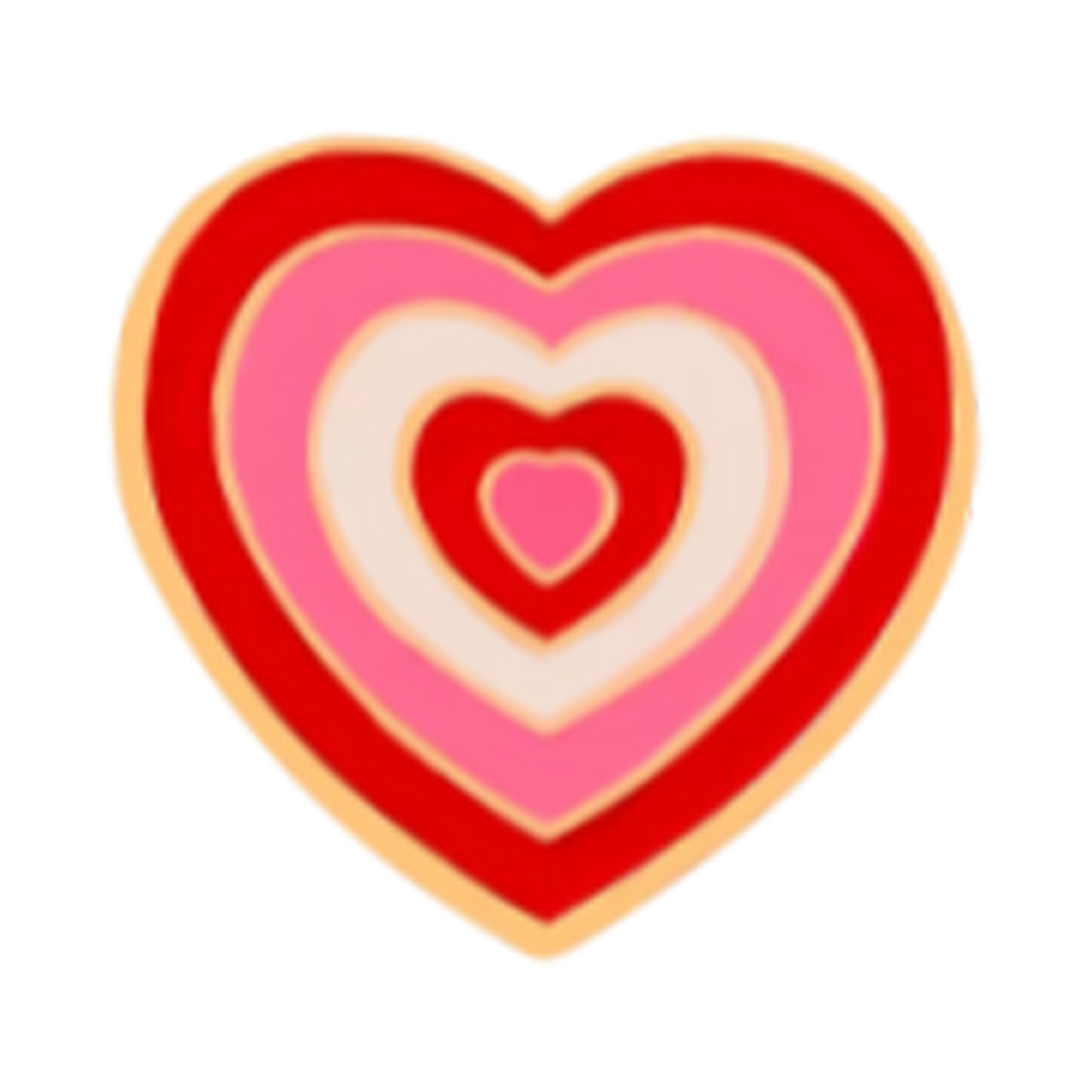 Red Metal Heart