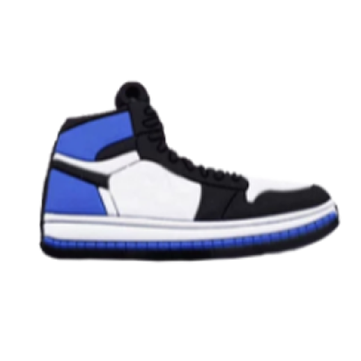 blue shoe